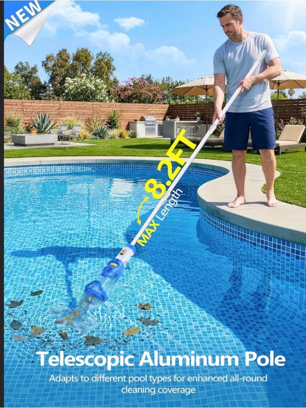 Telescopic Pool Cleaner